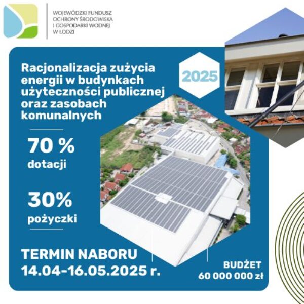 Zdjęcie prezentujące - Program Priorytetowy „Racjonalizacja zużycia energii w budynkach użyteczności publicznej oraz zasobach komunalnych – edycja 2025”
